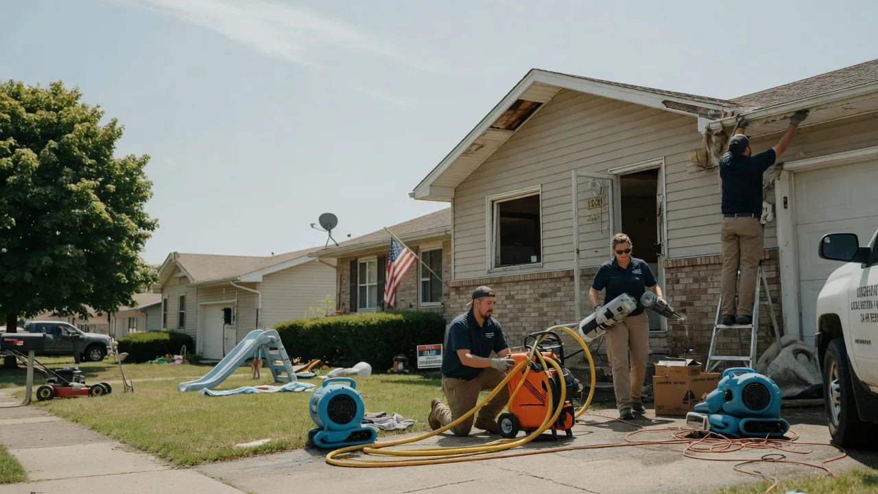 Water Damage Restoration in Temple, OK near me